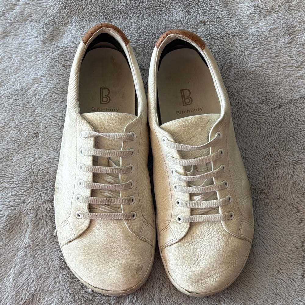 Birchbury Bramford minimalist barefoot leather sneakers